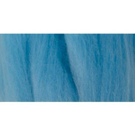 Clover Natural Wool Roving 0.3oz - Light Blue