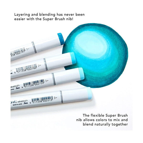 Copic Sketch Marker Pen Set 72 A Colours – CraftOnline