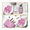 Poppy Crafts Self-adhesive Diamond Rhinestone Ribbon - Pink 4 Pack*