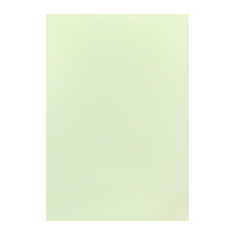Poppy Crafts Letter Size Premium Shimmer Cardstock 10 Pack - Mint
