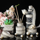 Poppy Crafts Self-adhesive Pearl & Rhinestone Ribbon - 3 Pack