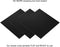 Universal Crafts 12x12in Adhesive Vinyl Sheets 5 pack - Matte Black