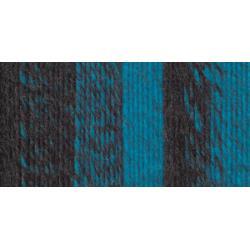 Lion Brand Scarfie Yarn - Charcoal/Aqua 150g