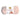 Lion Brand Scarfie Yarn - Pink/Silver 150g