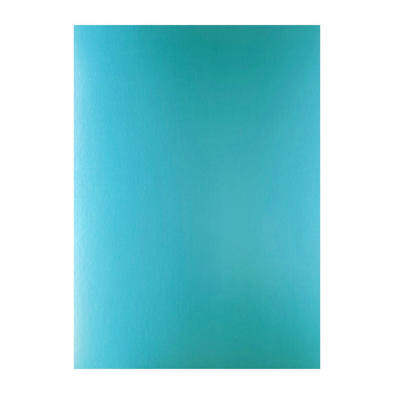 Poppy Crafts Letter Size Premium Metallic Cardstock 10 Pack - Turquoise