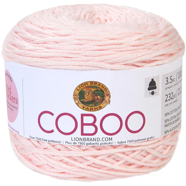 Lion Brand Coboo - Pale Pink