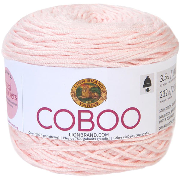 Lion Brand Coboo - Pale Pink 100g