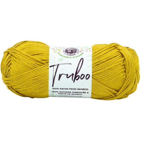 Lion Brand Truboo Yarn - Goldenrod 100g