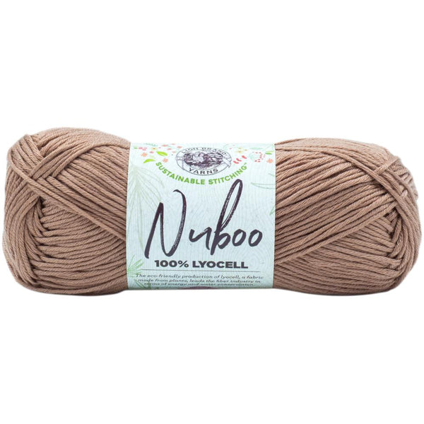Lion Brand Nuboo Yarn - Mocha 85g