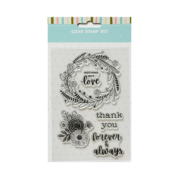 Poppy Crafts Clear Stamps - Nothing But Love