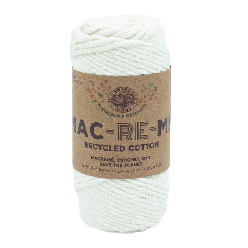 Lion Brand Mac-Re-Me Yarn - Natural 200g*