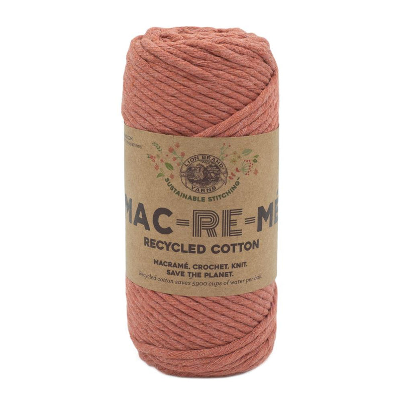 Lion Brand Mac-Re-Me Yarn - Cinnabar 200g