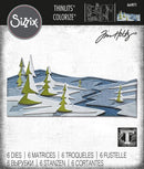Sizzix Thinlits Dies By Tim Holtz 6/Pkg - Snowscape, Colorize