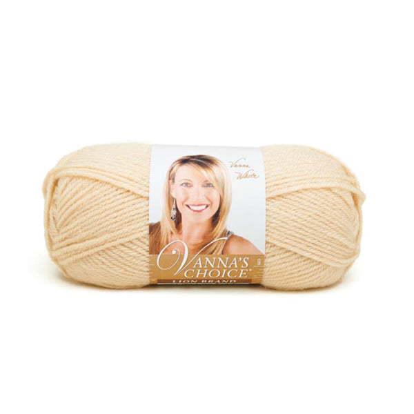 Lion Brand Vanna's Choice Yarn - Beige