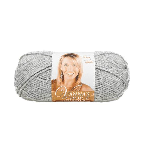 Lion Brand Vanna's Choice Yarn - Silver Heather