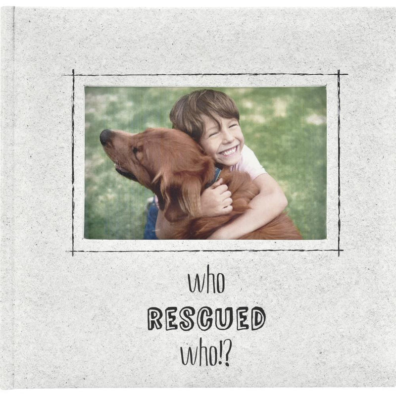 MBI 2-Up Photo Album 9.5inch X8.5inch Who Rescued Who?