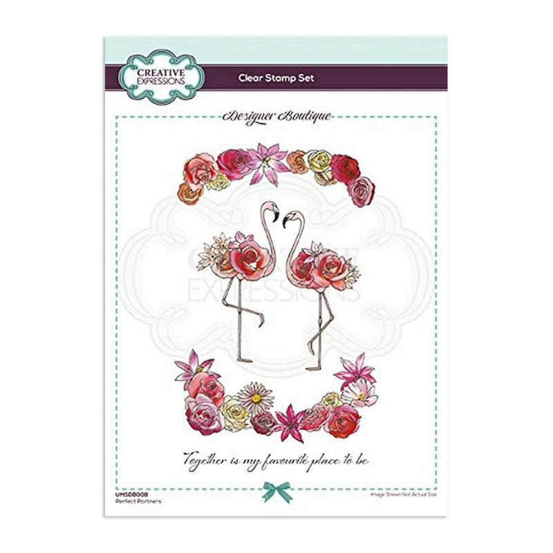 Creative Expressions Designer Boutique Collection Stamp Set A5 - Perfect Partners*