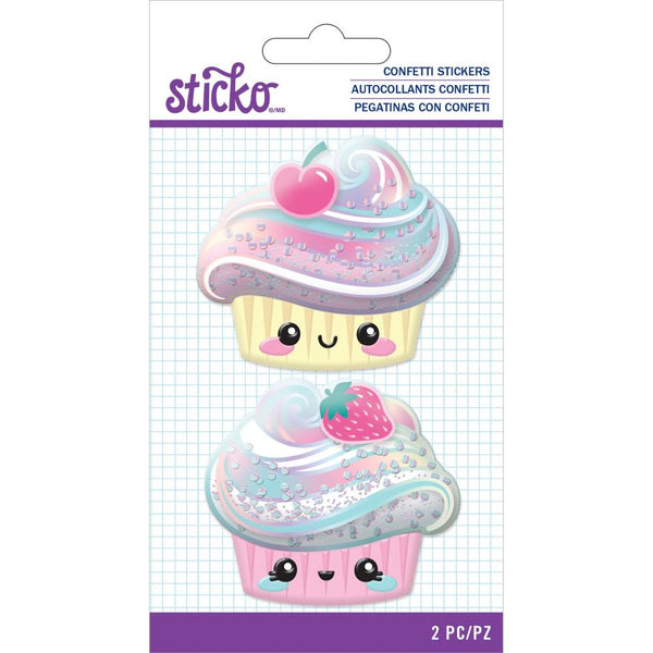 Sticko Stickers - Cupcake