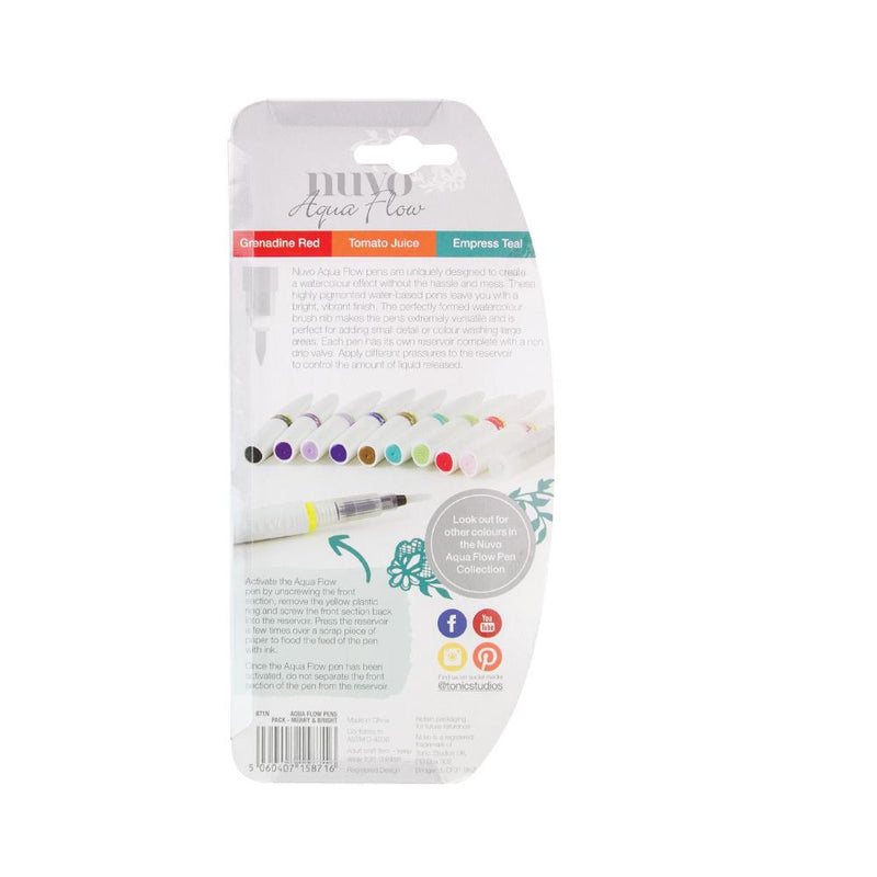 Nuvo Flow Pens 3 pack - Merry & Bright*