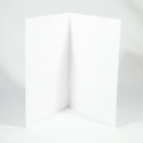 Poppy Crafts 300gsm 5X7in Card Blank Silk White  - Pack of 25