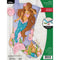 Bucilla Felt Stocking Applique Kit 18" Long Mystical Mermaid
