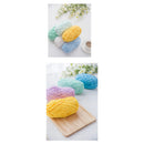 Poppy Crafts Super Soft Chenille Yarn 100g - Soft Yellow