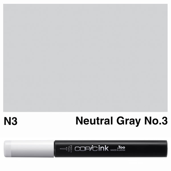 Copic Ink N3-Neutral Gray No.3*