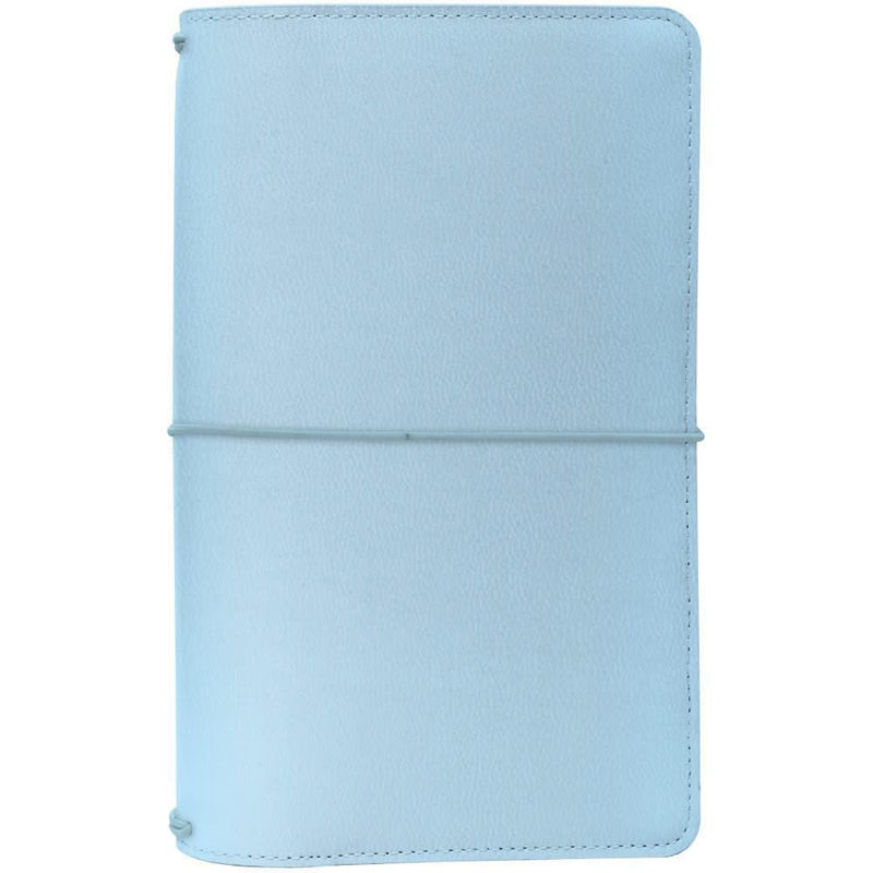 Carpe Diem Notebook Holder - Sky Blue - 28 pages*