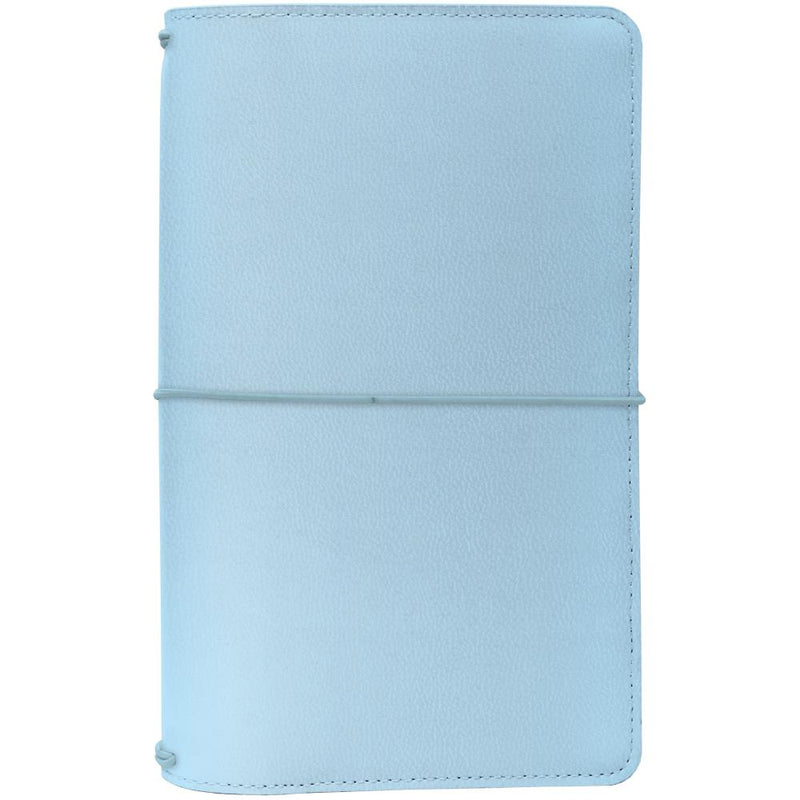 Carpe Diem Notebook Holder - Sky Blue - 28 pages*
