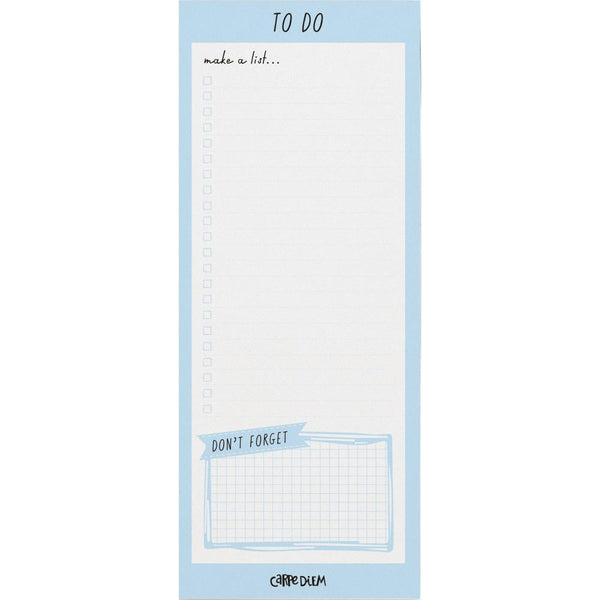 Carpe Diem Magnetic To Do List - Sky Blue*