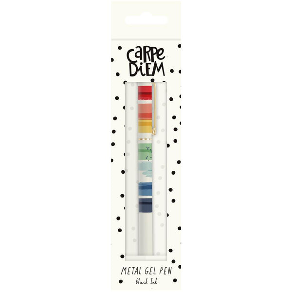 Carpe Diem Metal Gel Pen - Colour Wash