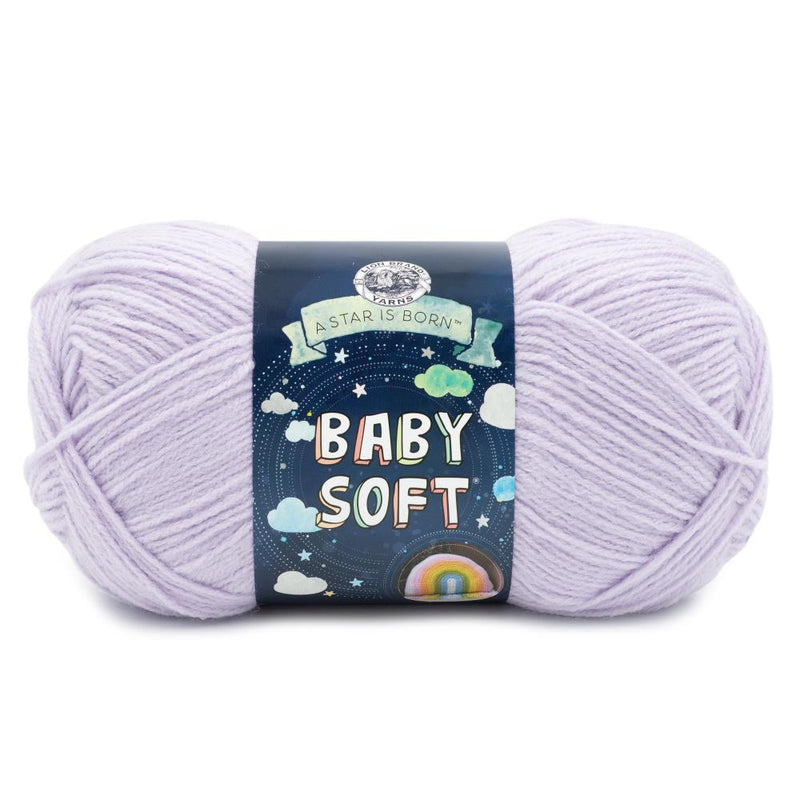 Lion Brand Baby Soft Yarn - Dusty Lilac