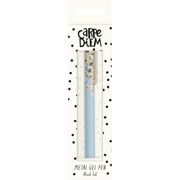 Carpe Diem Metal Gel Pen - Ditsy Floral*