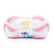 Lion Brand Ice Cream Roving Stripes Yarn - Strawberry Shortcake