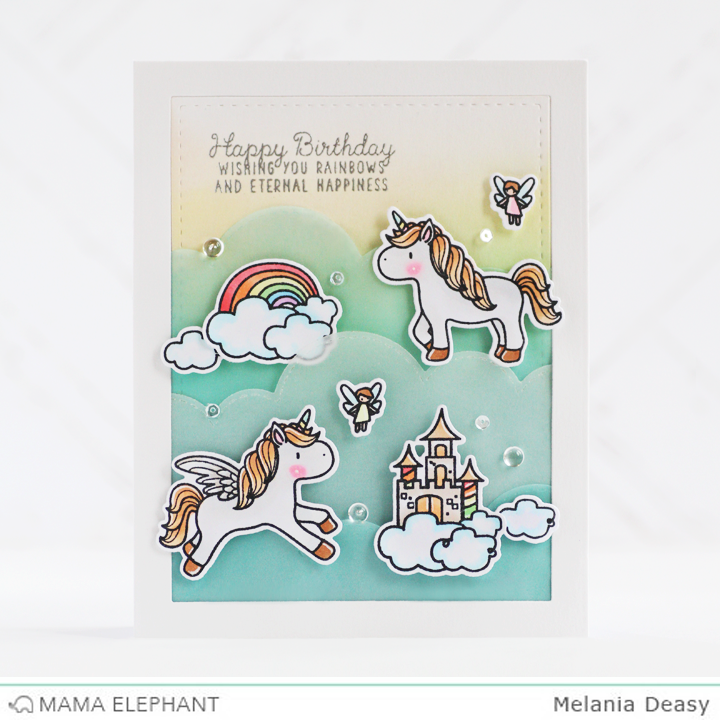 Mama Elephant - Creative Cuts Dies - Unicorns and Rainbows*