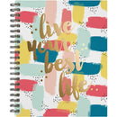 Carpe Diem Spiral 17-Month Dated Weekly Planner 7in x 8.75in - Your Best Life, Aug 2020-Dec 2021*
