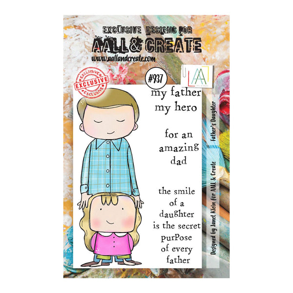 Aall & Create - Clear Stamp Set #937 - Father Daughter*