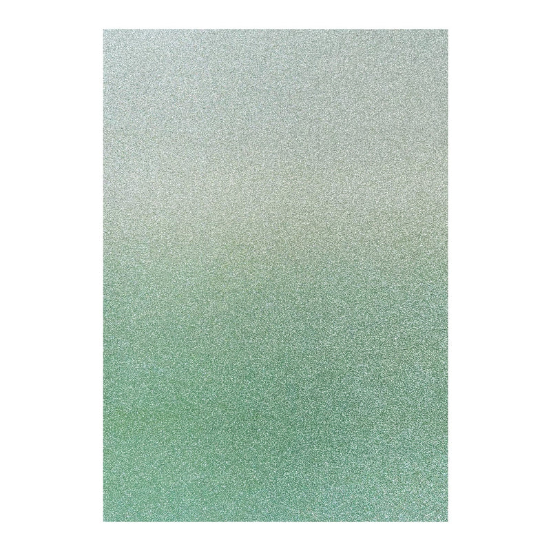 Poppy Crafts Letter Size Premium Glitter Cardstock 10 Pack - Dew
