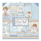 Stamperia Double-Sided Paper Pad 12"X12" 10 pack  Little Boy, 10 Designs/1 Each