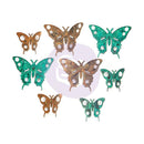 Prima Marketing Finnabair Mechanicals Metal Embellishments Scrapyard Butterflies 8 pack