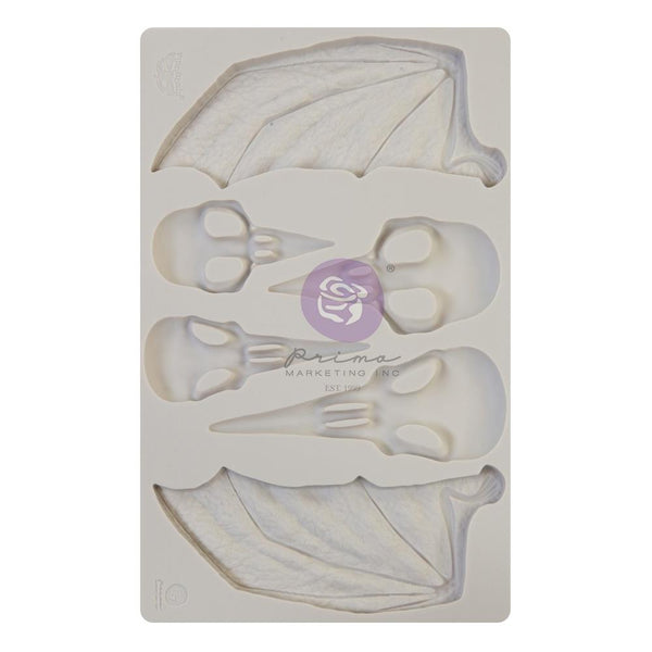Finnabair Decor Moulds 5"x 8" - Birds & Bats