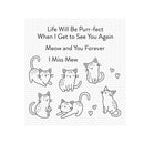 My Favorite Things Clearly Sentimental Stamps 4"X4" - Mini Meows*