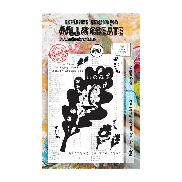 Aall & Create - Clear Stamp Set #982 - Windy Willows