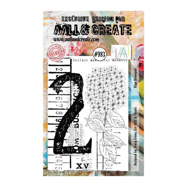 Aall & Create - Clear Stamp Set #983 - Hiya Drangea!