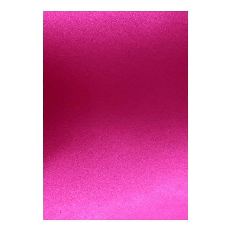 Poppy Crafts Letter Size Premium Mirror Cardstock 10 Pack - Pretty Pink