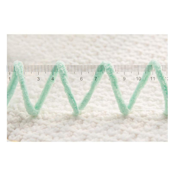 Poppy Crafts Super Soft Chenille Yarn 100g - Soft Mint