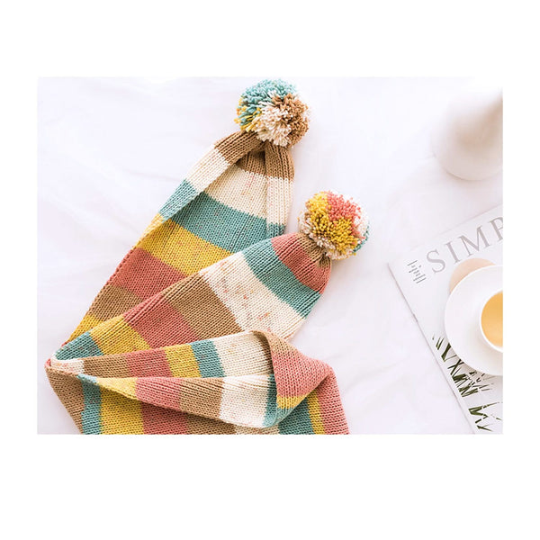 Poppy Crafts Rainbow Cotton Yarn 100g - Mix 25