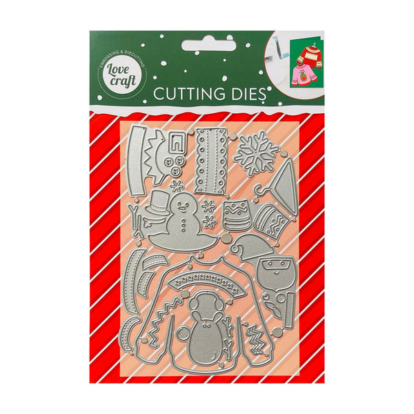 Poppy Crafts Cutting Dies - Christmas Collection - Festive Sweater