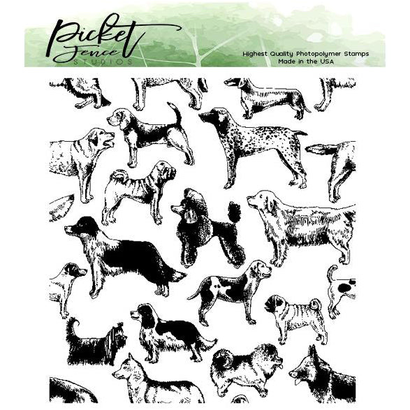 Picket Fence Studios 4in x 4in  Stamp Set - This Dog Is For You