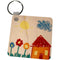 Artesprix Iron-On-Ink Key Chain 2 pack - Maple - 2.4in x 2.4in